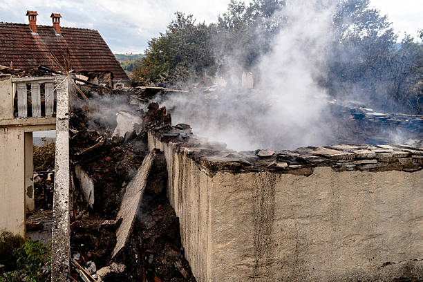 Professional Fire Damage Removal technician working in Saint Bonifacius, MN